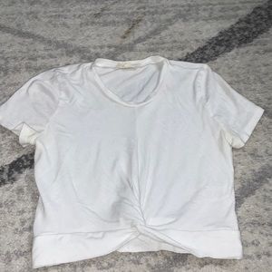 White knot short sleeve